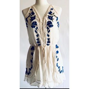 Women's New American Eagle Romper Size L